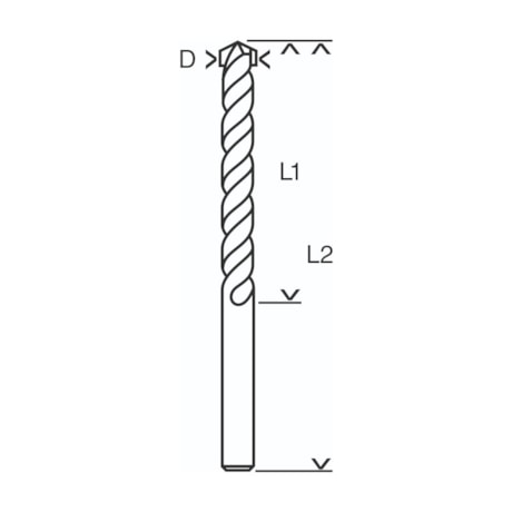 Broca para Concreto 10.00mm 80x120mm 2608590214 CYL-1 BOSCH-775a2f1b-bc3a-4ff4-b745-0c9c9781dd4f