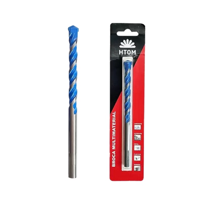 Broca para Concreto Metal 3.0mm 45x175mm Multimaterial BRMM03075 HTOM-e33a6ad4-2902-4c73-b5b2-64c6232f484a