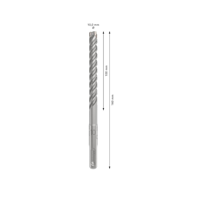 Broca para Concreto PRO SDS Plus 5X 10x100x160mm BOSCH-5b22b905-40bb-4ce4-9b81-1c1988b4269a