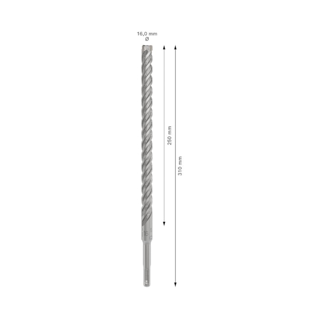 Broca para Concreto PRO SDS Plus 5X 16x250x310mm BOSCH-62b9c0f4-0536-45ee-b8fc-9b051428dd9d