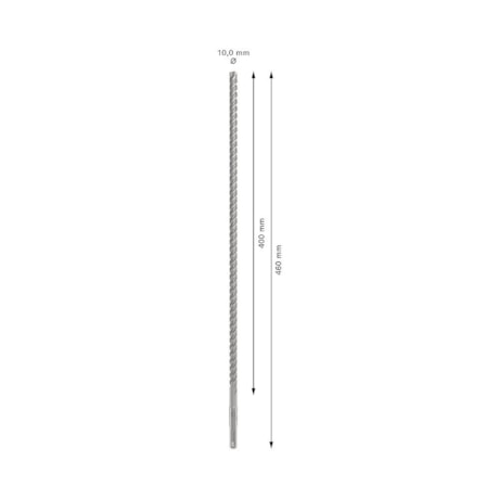 Broca para Concreto SDS Plus 10 x 460 x 400 Plus-5X 2608706907 BOSCH-554916a3-0622-4a7d-97cd-fd99f6c87d6a