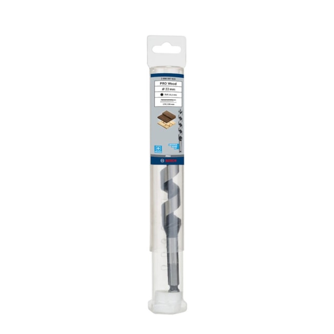 Broca para Madeira Serpentina PRO Wood 22,0mm x 235mm 2608597633 BOSCH-548e0d25-80a6-45f0-ad57-6782831fdbb8