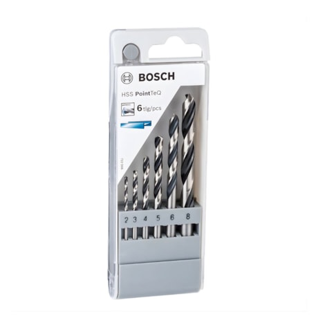 Broca para Metal HP HSS 2.0 a 8.0mm Afiação Cruz com 6 Peças 2608577346 BOSCH-f337736d-3032-4be9-86ef-7214dcc81e92