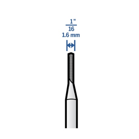 Broca para Remover Rejunte de 1,6mm para Micro Retífica 26150569AA DREMEL-18e778c1-b847-4a29-8f6d-c279f16377e9