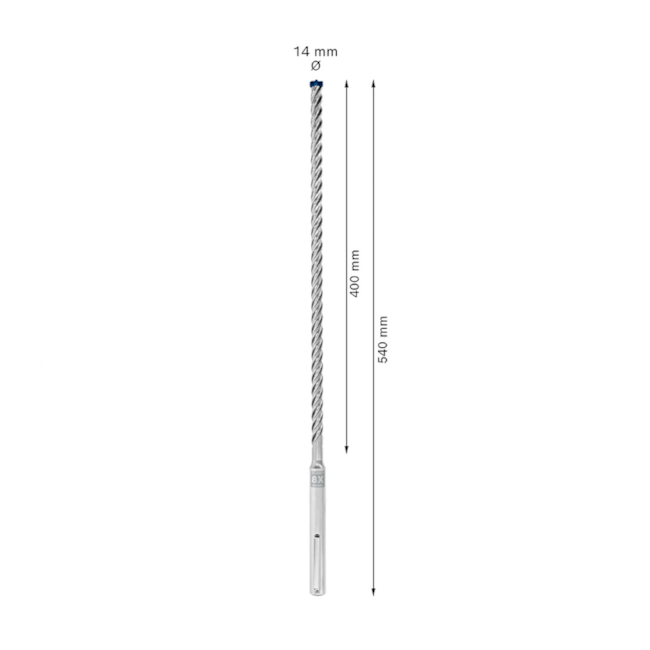 Broca SDS Max 14 x 540 x 400mm com Ponta Maciça MAX-8X CARBIDE 2608900208 EXPERT BOSCH-46107da5-4d54-4055-9ecd-93f164c58f3d