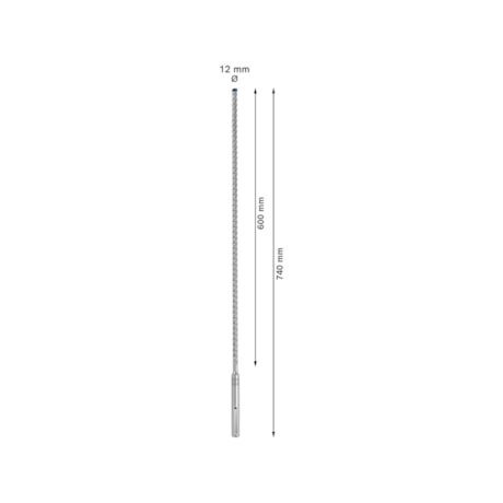 Broca SDS Max-8X para Concreto 12,00mm X 600mm X 740mm 2608900203 BOSCH-ae1dc465-3e38-4abb-90b9-795d94909735