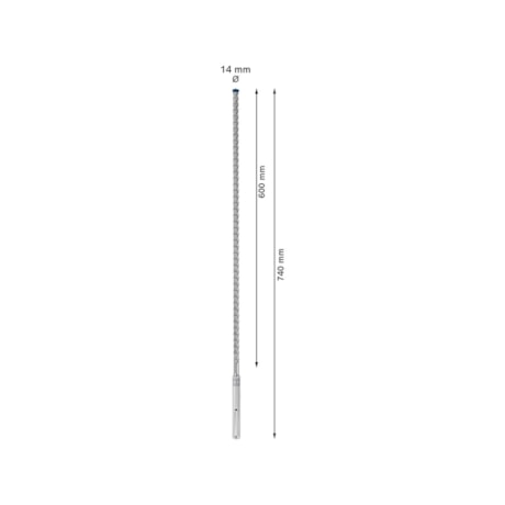 Broca SDS Max-8X para Concreto 14,00mm X 600mm X 740mm 2608900209 BOSCH-88effbd3-eaeb-43ce-a746-19876522fbcc