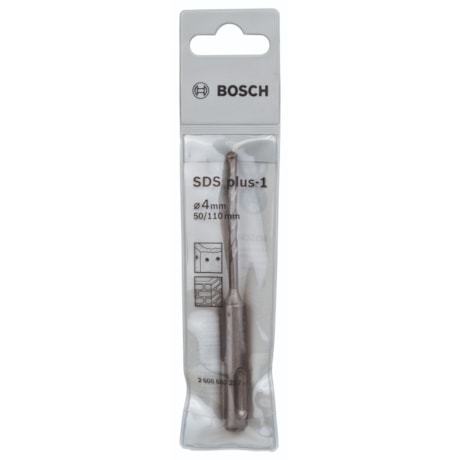 Broca SDS PLUS 1 para Concreto 4.00mm 50x110mm 2608680257 BOSCH-10fbd0e6-779c-4eb9-9756-3c8c45df1676