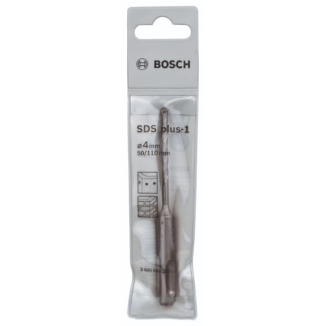 Broca SDS PLUS 1 para Concreto 4.00mm 50x110mm 2608680257 BOSCH-25600a61-44dc-4213-bcf2-e63750d57283