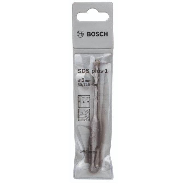Broca SDS PLUS 1 para Concreto 5.00mm 50x110mm 2608680258 BOSCH-f742804d-1474-4a9f-90f2-4a8f2b4415cb