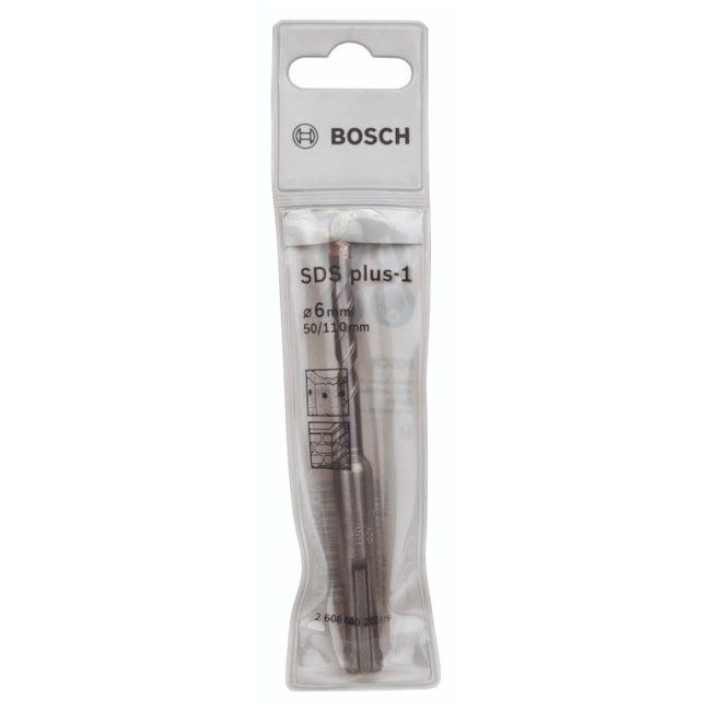 Broca SDS PLUS 1 para Concreto 6.00mm 50x110mm 2608680262 BOSCH-90489472-7146-403f-9cfc-bbed477b67db