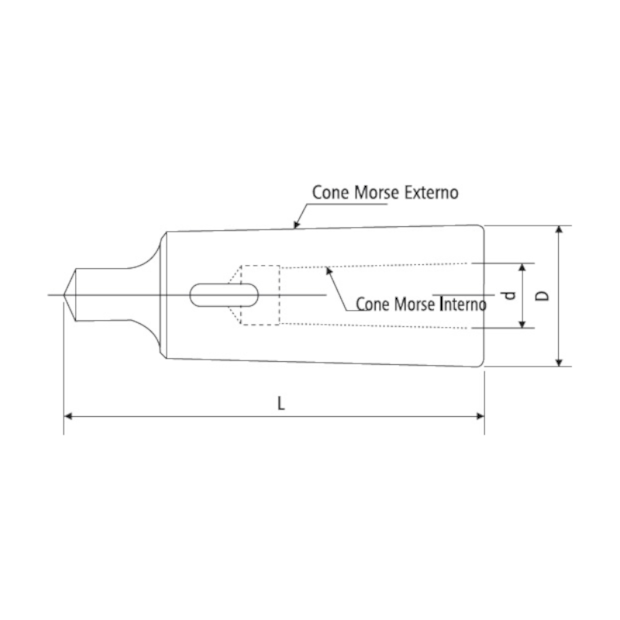 Bucha de Redução 2x1cm 92mm 00691 BTFIXO-a2b63d26-072a-4c46-93bd-bfd4e9162ec7