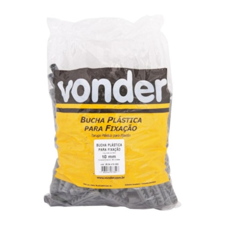 Bucha Plástica 10mm 250 Peças F-10 2894410000 VONDER-132f5ff3-d30d-427c-98ed-247a5a37bcc8