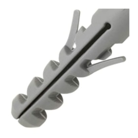 Bucha Plástica 6mm com 50 Peças BUC/16 FIXTIL