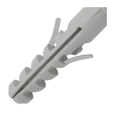 Bucha Plástica com Anel 6mm com 50 Peças BUA/16 FIXTIL-09515a35-86e9-46ef-8d39-8d31fee415bf