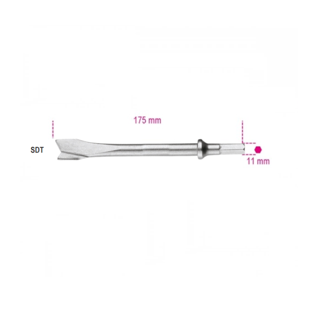 Buril para Martelete Pneumático 1940SDT 019400024 BETA-e2836a7f-b4fd-472d-b787-a1d4178bc4e6