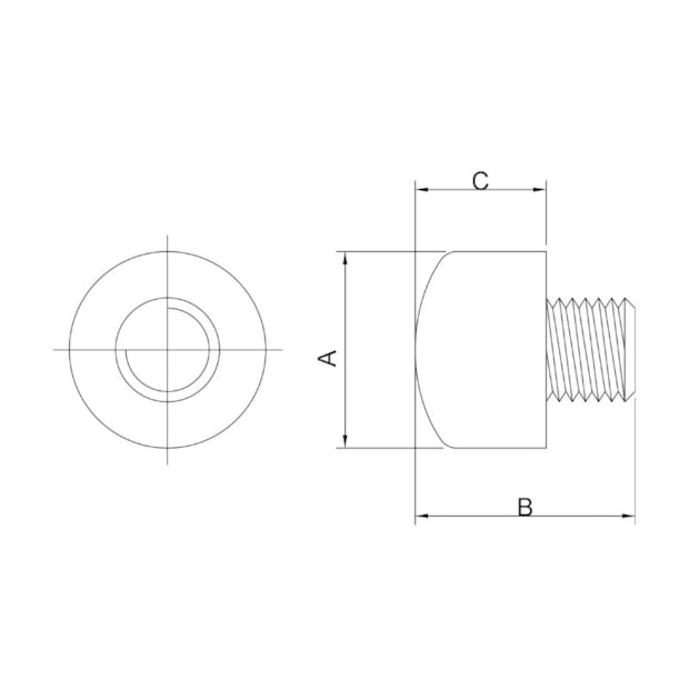 Cabeça Intercambiável em Plástico ABS 30 mm 40671/031 TRAMONTINA-7c495d42-ca60-4e9e-abaf-2586ca192ee3