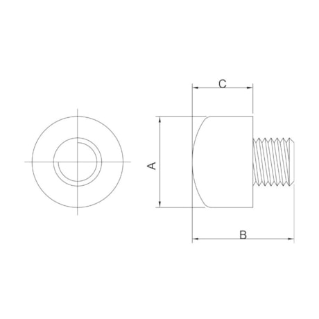 Cabeça Intercambiável em TPU 40 mm 40671/042 TRAMONTINA-30baa20a-87cc-4a8c-bbbb-b95b99878103