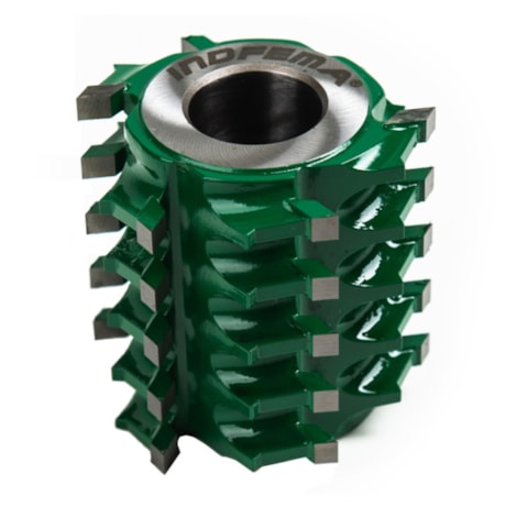 Cabeçote Deseintegrador Helicoidal HW 80x80x30mm 6 Dentes 3200.01 INDFEMA-19310f87-e9eb-4828-8ac4-d469f85cda4b