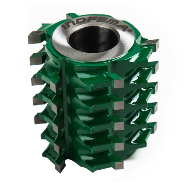 Cabeçote Deseintegrador Helicoidal HW 80x80x30mm 6 Dentes 3200.01 INDFEMA-50441a7b-fd46-4ee9-b710-ae74e8dd5709