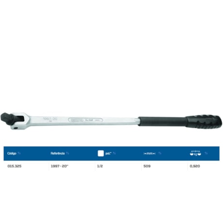 Cabo Articulado Encaixe 1/2