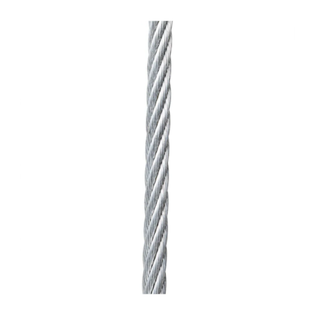 Cabo de Aço Galvanizado Alma de Aço 1.59mm - 1/16