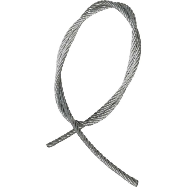 Cabo de Aço Galvanizado Alma de Fibra 4.76 mm - 3/16