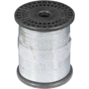 Cabo de Aço Plastificado Alma de Fibra 1/8" 6 X 7 por Metro 3521032707 VONDER