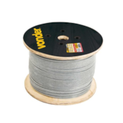 Cabo de Aço Plastificado Alma de Fibra 3/32" 6X7 por Metro 3521024707 VONDER