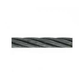 Cabo de Aço Polido Alma de Fibra 9.53mm - 3/8