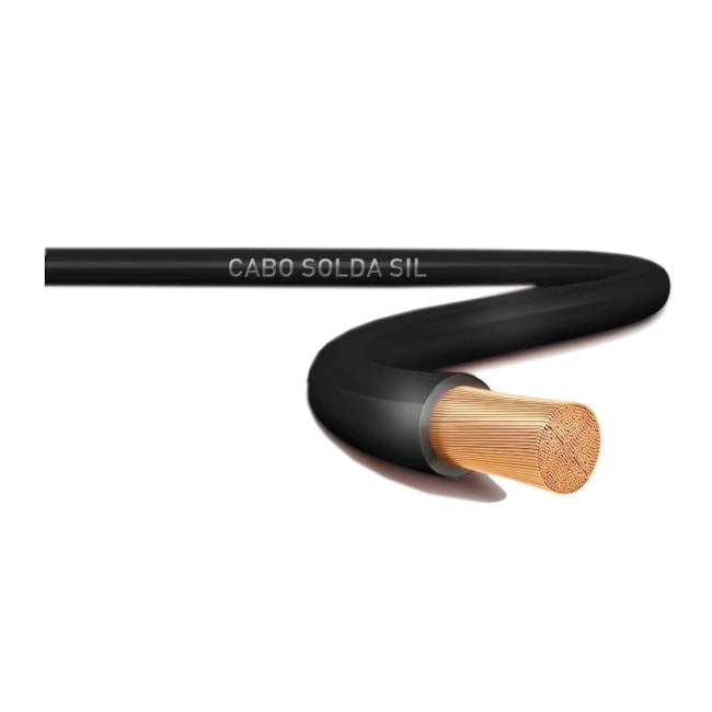 Cabo de Solda 100V Preto 35mm² Por Metro SOLDA SIL-9b86a896-0514-4252-b550-93a28a574cbd
