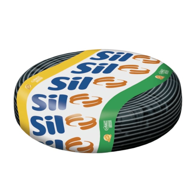 Cabo Flex 1.0mm 750V Rolo 100 metros Preto FLEXSIL SIL -3c4d2f41-b025-49bc-910f-2d3ba30563ed