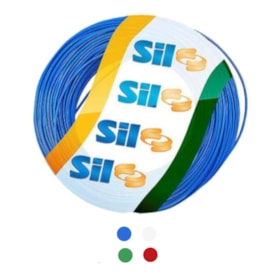 Cabo Flexível 1mm² 750V BWF Rolo com 200 Metros FLEXSIL SIL