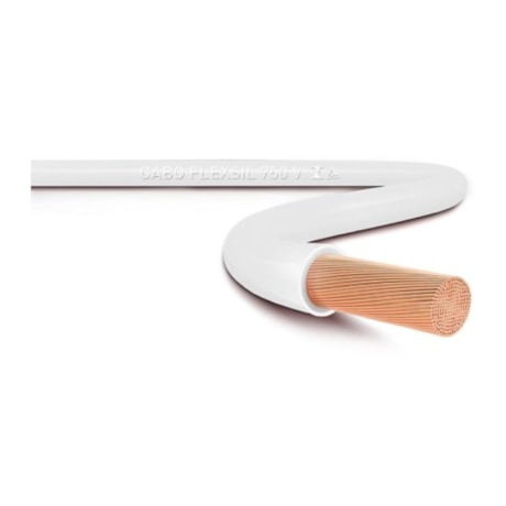 Cabo Flexível 4mm² 750V BWF Rolo de 15 Metros FLEXSIL SIL-6665a71f-df43-4fba-8e47-1e62b4a5c874