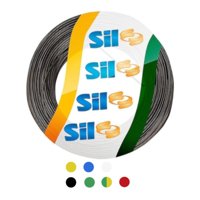 Cabo Flexível 4mm² 750V Pack de 10 Metros FLEXSIL SIL-d4c3a8da-da9b-4bea-885f-694f09879b80