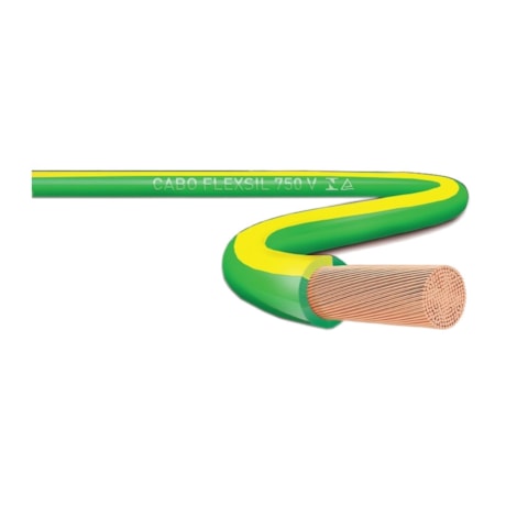 Cabo Flexível 750V 6mm² 100 metros FLEXSIL SIL-13da2c5e-a4e5-4931-9385-37d4015942d9