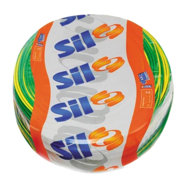 Cabo Flexível 750V 6mm² 100 metros FLEXSIL SIL-309d1f27-3074-4811-aafe-f2afb3b36e31