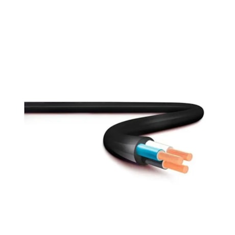 Cabo Flexível HEPR 6,0mm 1KV 90gr Preto Por Metro SILNAX SIL