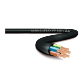 Cabo Flexível PP 5x2.5mm 500V Preto por Metro SILFLEX SIL
