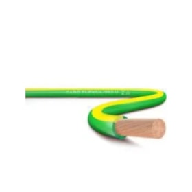 Cabo Flexível Verde e Amarelo 0,5mm 750V 70gr FLEXSIL SIL - VENDIDO POR METRO