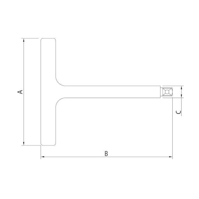 Cabo T Isolado 200mm 1/2