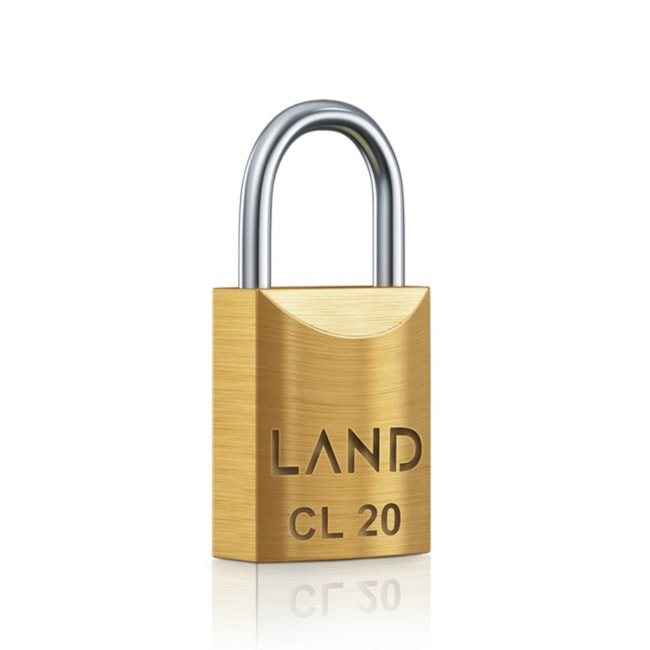 Cadeado De Latão 20mm 2421 LAND-922c85bc-0828-44f9-85d0-4f387ed6bb79
