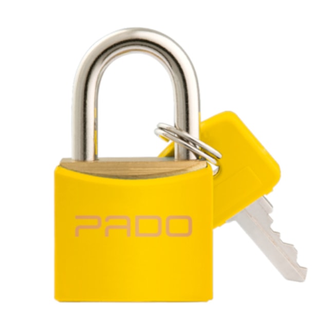 Cadeado de Latão 35mm com Chave SM LT-35 COLOR PADO-b434444c-c450-4db4-929e-caf85c989dce