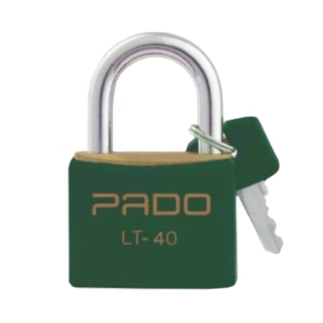 Cadeado de Latão 40mm com Chave Verde SM LT-40 PADO-d73f6a97-6e6a-4e35-8780-799418e5cc26