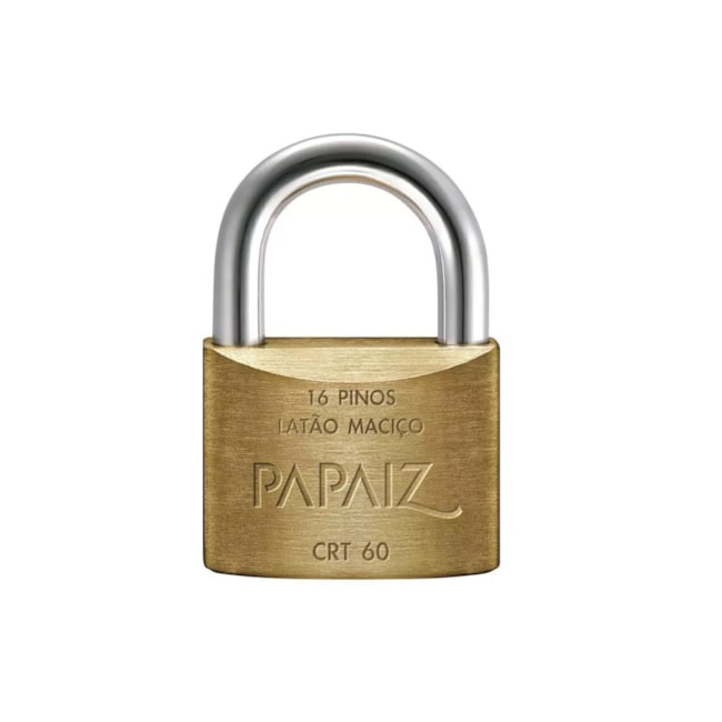 Cadeado em Latão 60mm CR60 PAPAIZ-a189d285-b4a3-4bdb-84b2-ae4f538ad0ae