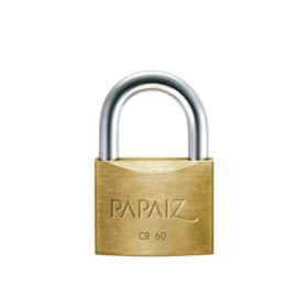 Cadeado em Latão 60mm CR60 PAPAIZ