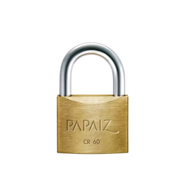 Cadeado em Latão 60mm CR60 PAPAIZ-9447de89-d16d-4c55-977c-f0a3fa85ffcb