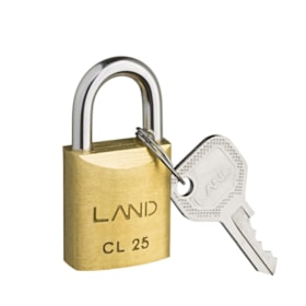 Cadeado Latão 25mm 2422 LAND