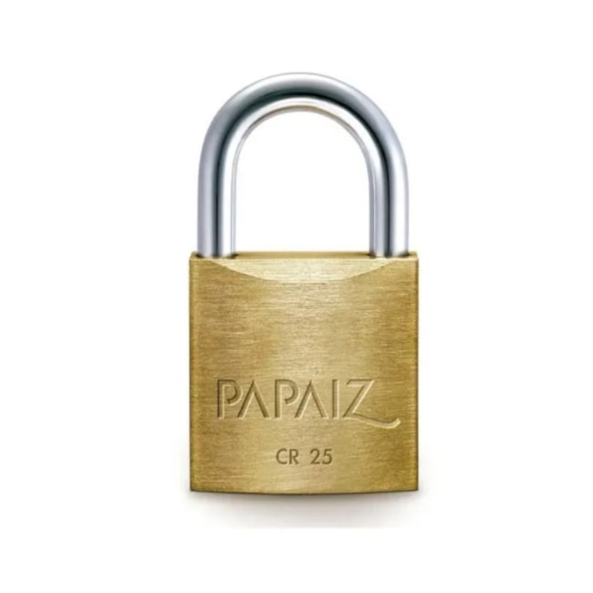 Cadeado Latão 25mm Segredo CR25 KA1 PAPAIZ-ad4e4276-f10e-473f-a5da-307c089db3e0
