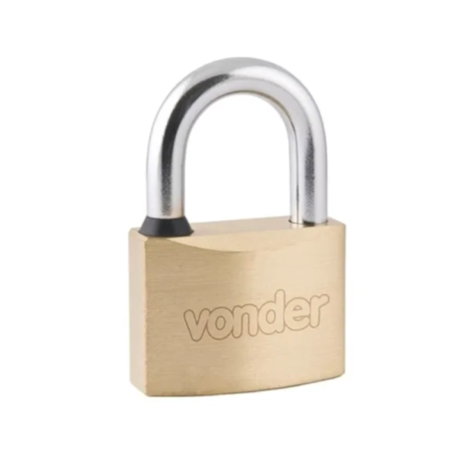 Cadeado Latão 30mm 3252030100 VONDER-49a2e53e-6879-4b30-8fa6-57a52498544b